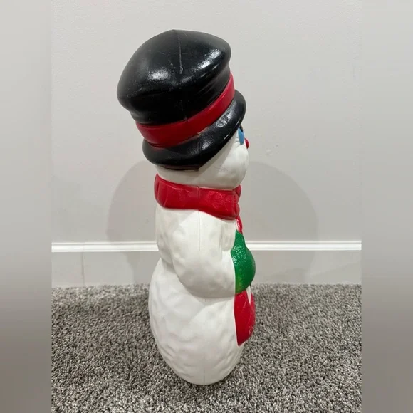 Vintage snowman blow mold - Picture 3 of 8